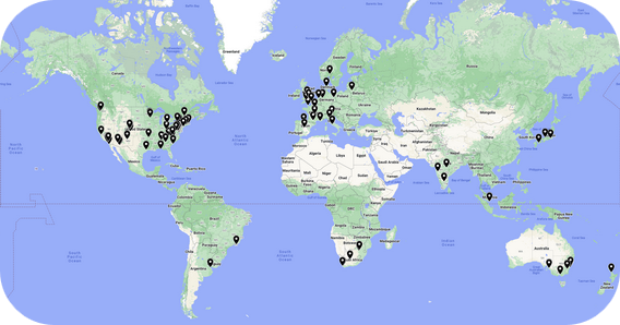 Global network of learning leaders